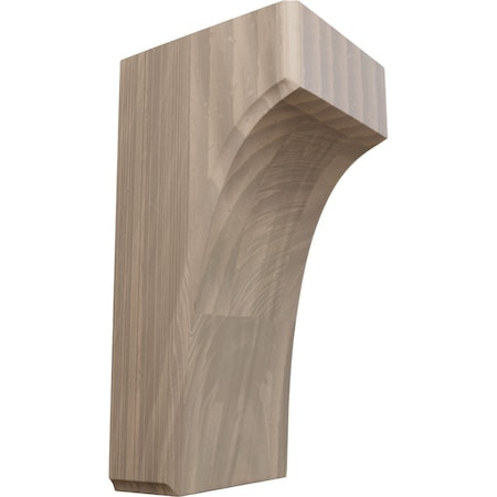 Ekena Millwork 3 1/2"W x 4"D x 8"H Clarksville Bracket, Walnut BKTW04X04X08CVWA
